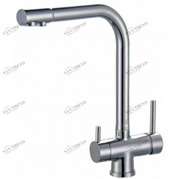 Zorg ZR-348-YF Nickel Смеситель для кухни Zorg 343х265 мм 