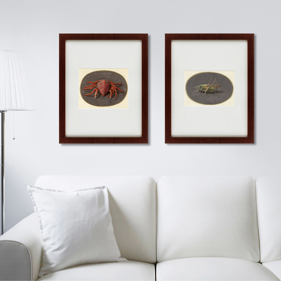 Картина: Sprinkhaan, 1690 КАРТИНЫ В КВАРТИРУ  135746 Разноцветный  - Вид №2