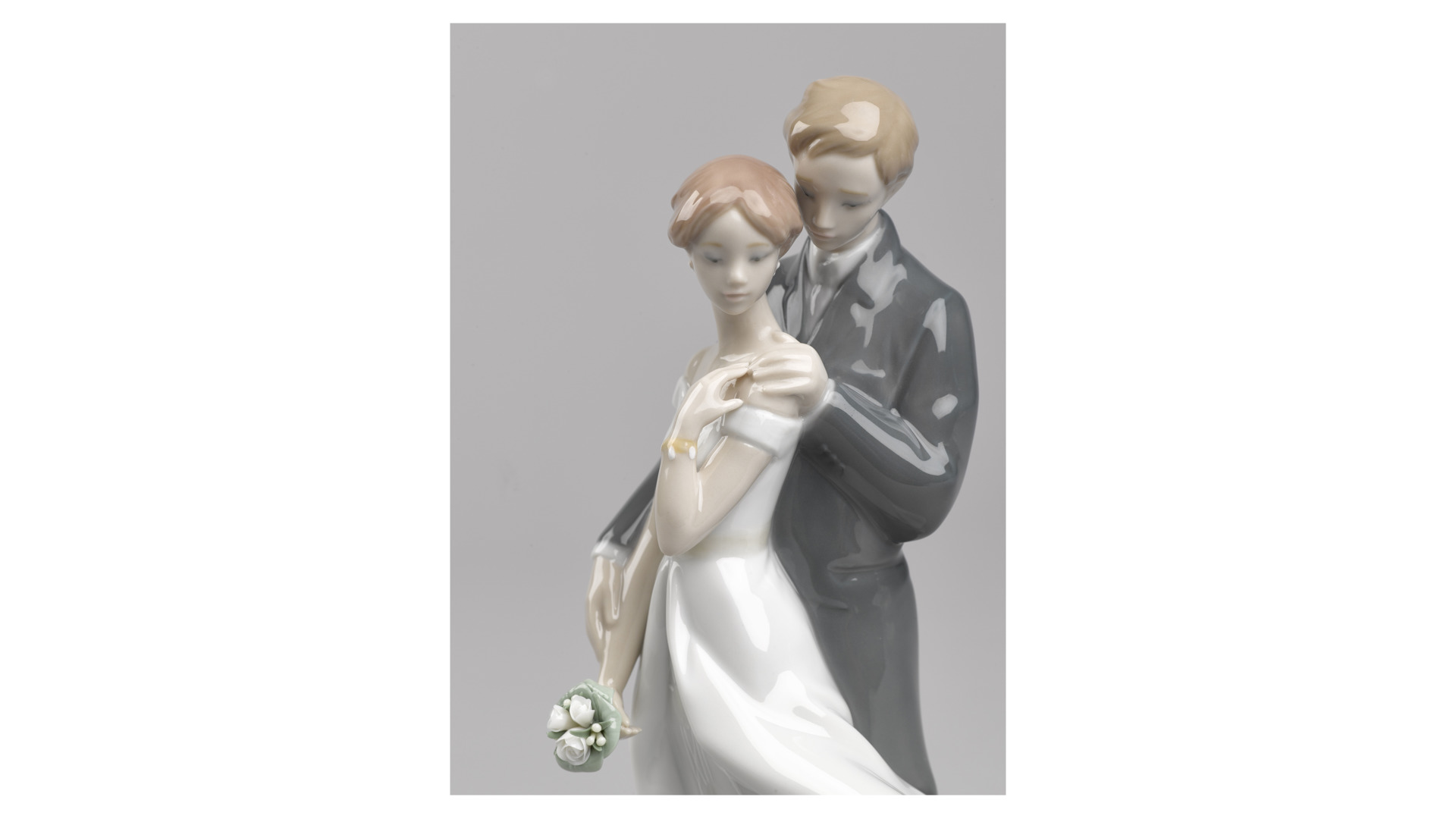 10669034 LLADRO Фигурка Lladro "Вечная любовь" 12x23см Фарфор Lladró  - Вид №7