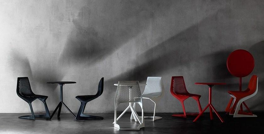 Plank Консольный штабелируемый стул из пластика Myto sun-id-1489551 - Вид №7