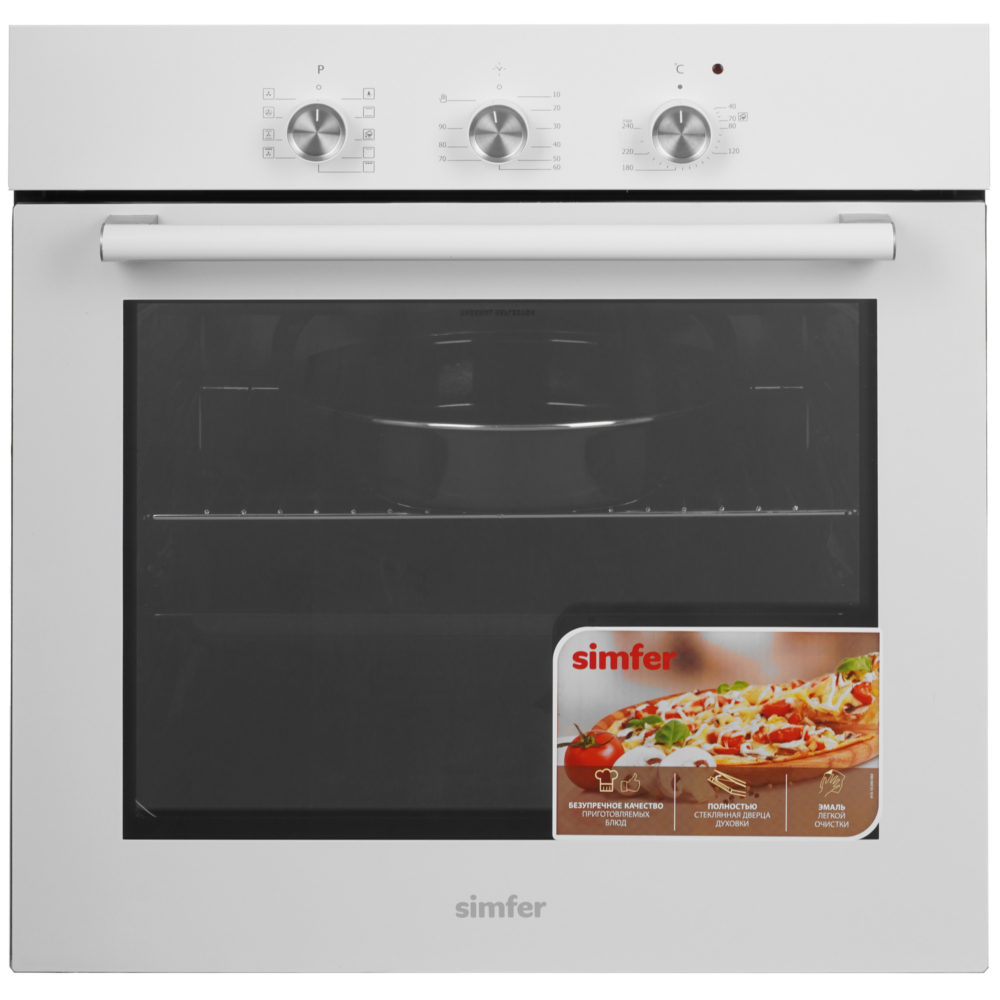 9280275 Духовой шкаф электрический Simfer B6EW19071 + Варочная поверхность индукционная Simfer H60I74S003 STDN-0026971 - Вид №1