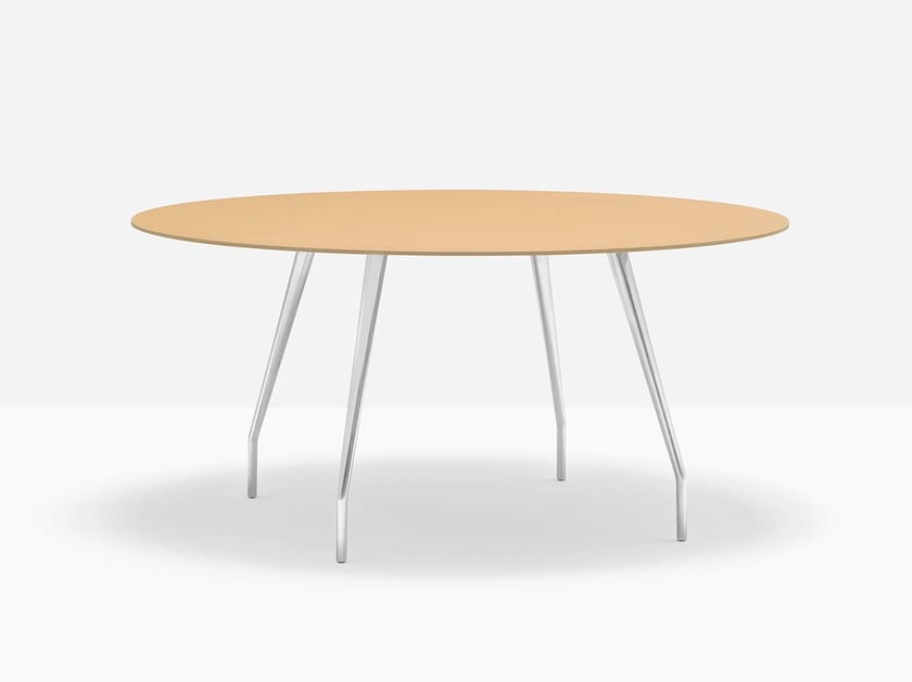 Круглый алюминиевый стол Pedrali RIZZ ARCH-00038413