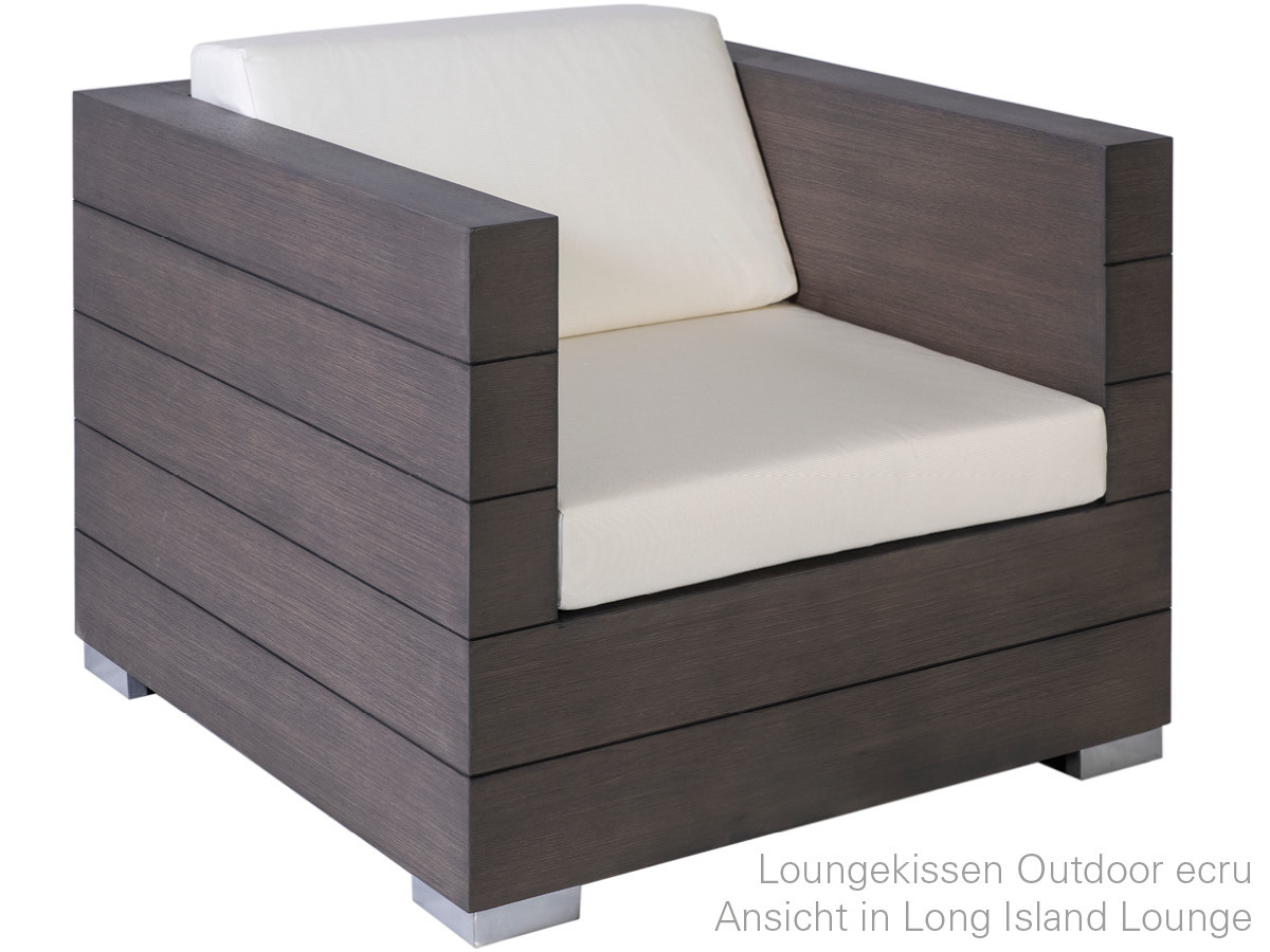 10.00.0712 Подушка спинки углового модуля Outdoor Sunbrella ecru Mbm LONG ISLAND - Вид №4