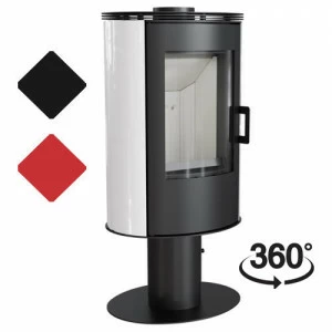 Печь-камин Kratki KOZA/AB/S/N/O/KAFEL (3 цвета)