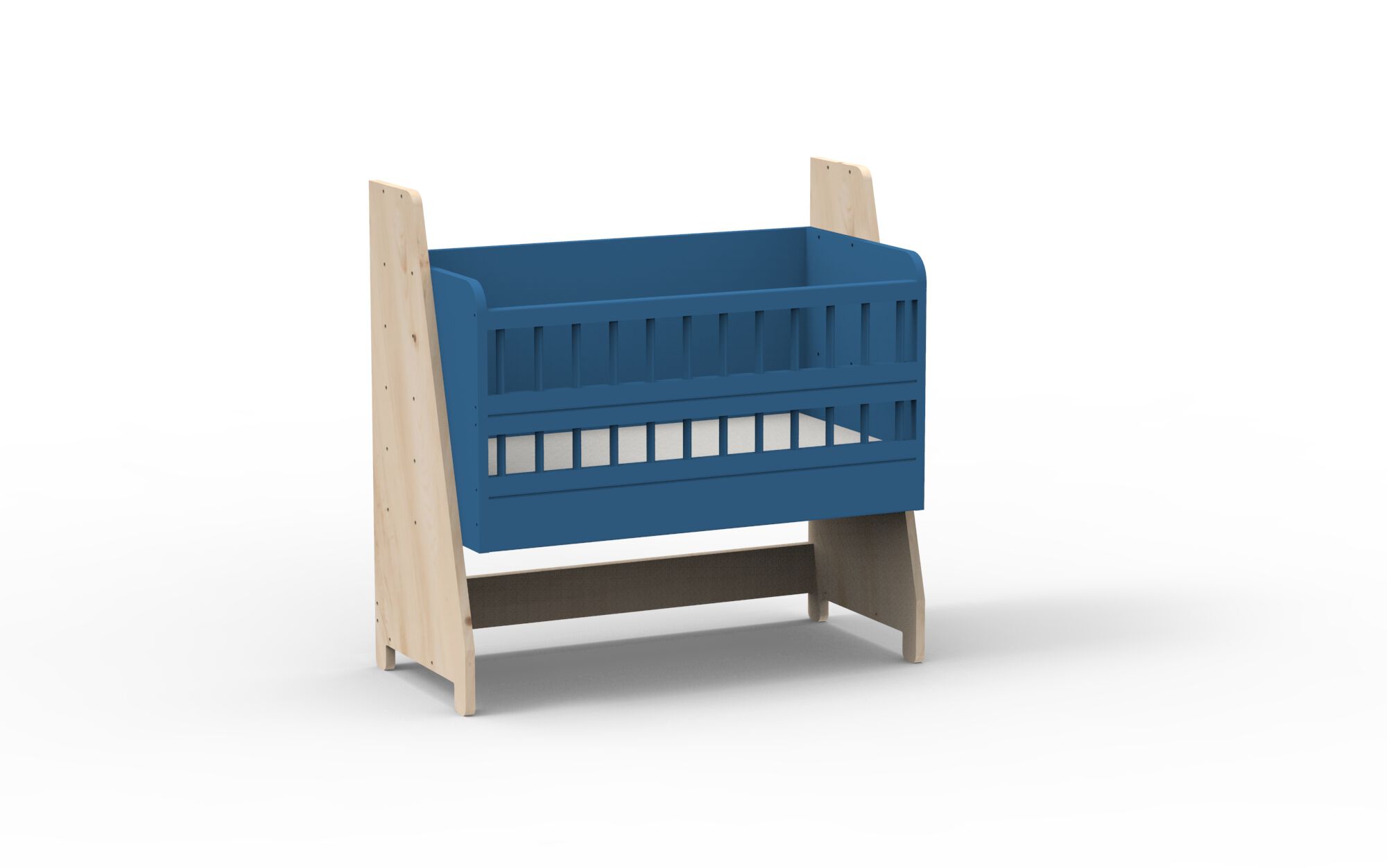 Лакированная деревянная кровать для сна Mathy by Bols ASYMETRY ARCH-00052185 - Вид №23