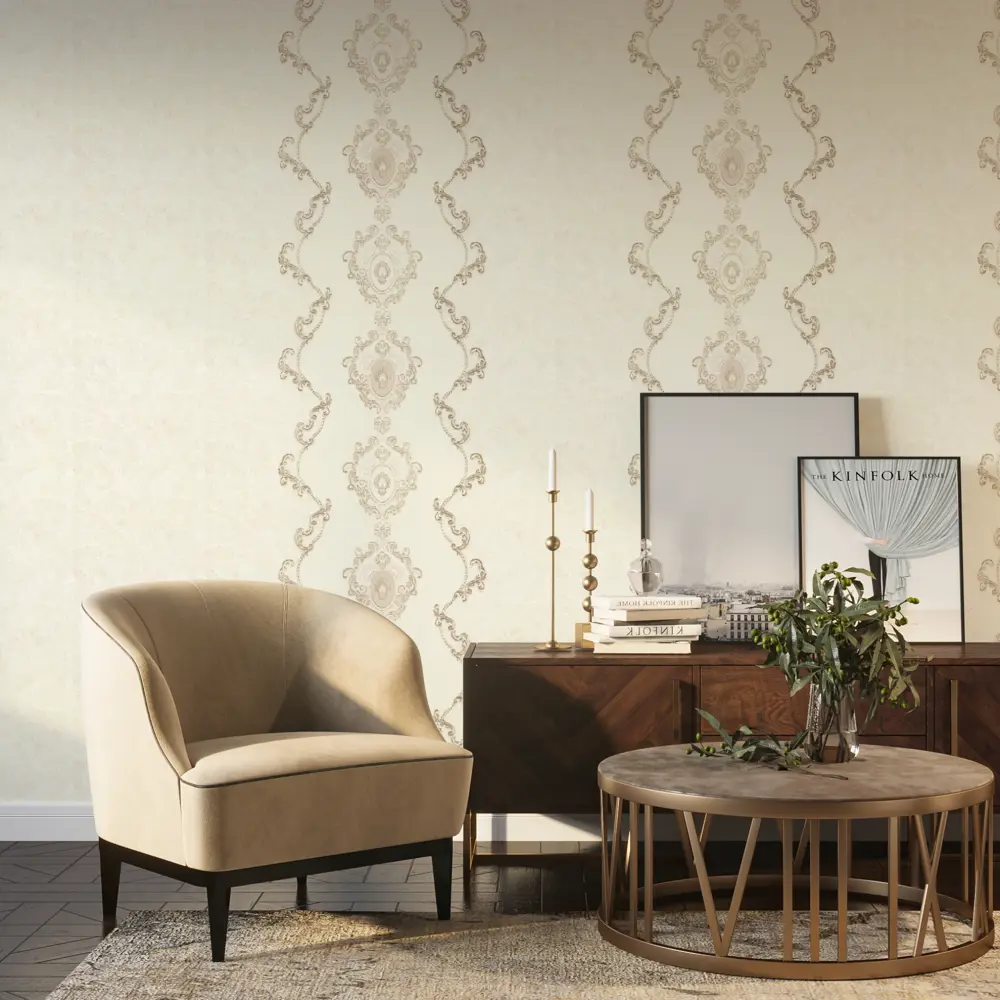 Обои флизелиновые Palitra Life Khiva белые 1.06 м PL71772-11 STLM-2118947 - Вид №2