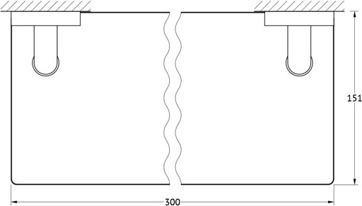 ELE 046 Полка 4-х ярусная 30 cm ELLUX Elegance - Вид №1