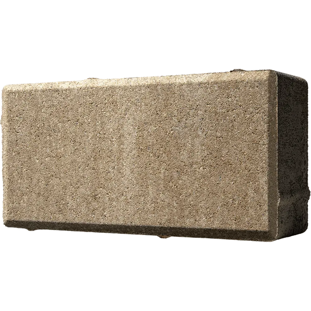 Плитка тротуарная BRAER прямоугольник 200x100 мм цвет Миндаль толщина 60 мм STLM-2064321 - Вид №1