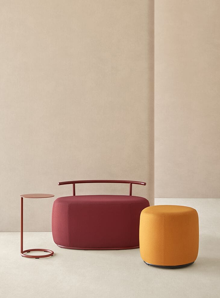 Круглый металлический журнальный столик Mobboli Tibo ARCH-00151715 - Вид №2