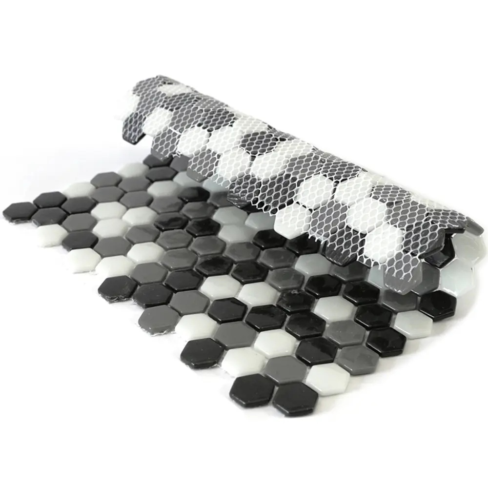 Мозаика стеклянная Natural STP-BK005-HEX 29x29 см цвет разноцветный 84830260 STLM-2207602 Santreyd Steppa - Вид №2
