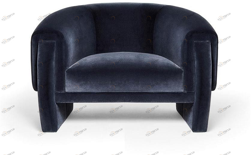 Munna Мягкое бархатное кресло Luke sun-id-1459172