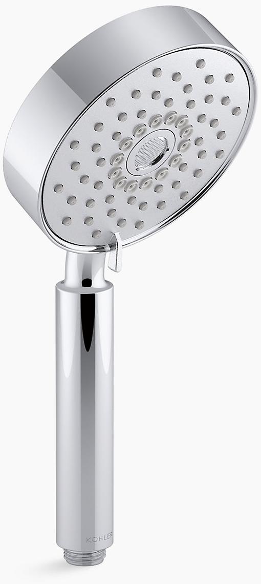 KOHLER Многофункциональный ручной душ Purist 2,5 галлона в минуту с технологией впуска воздуха Katalyst K-22166-CP 