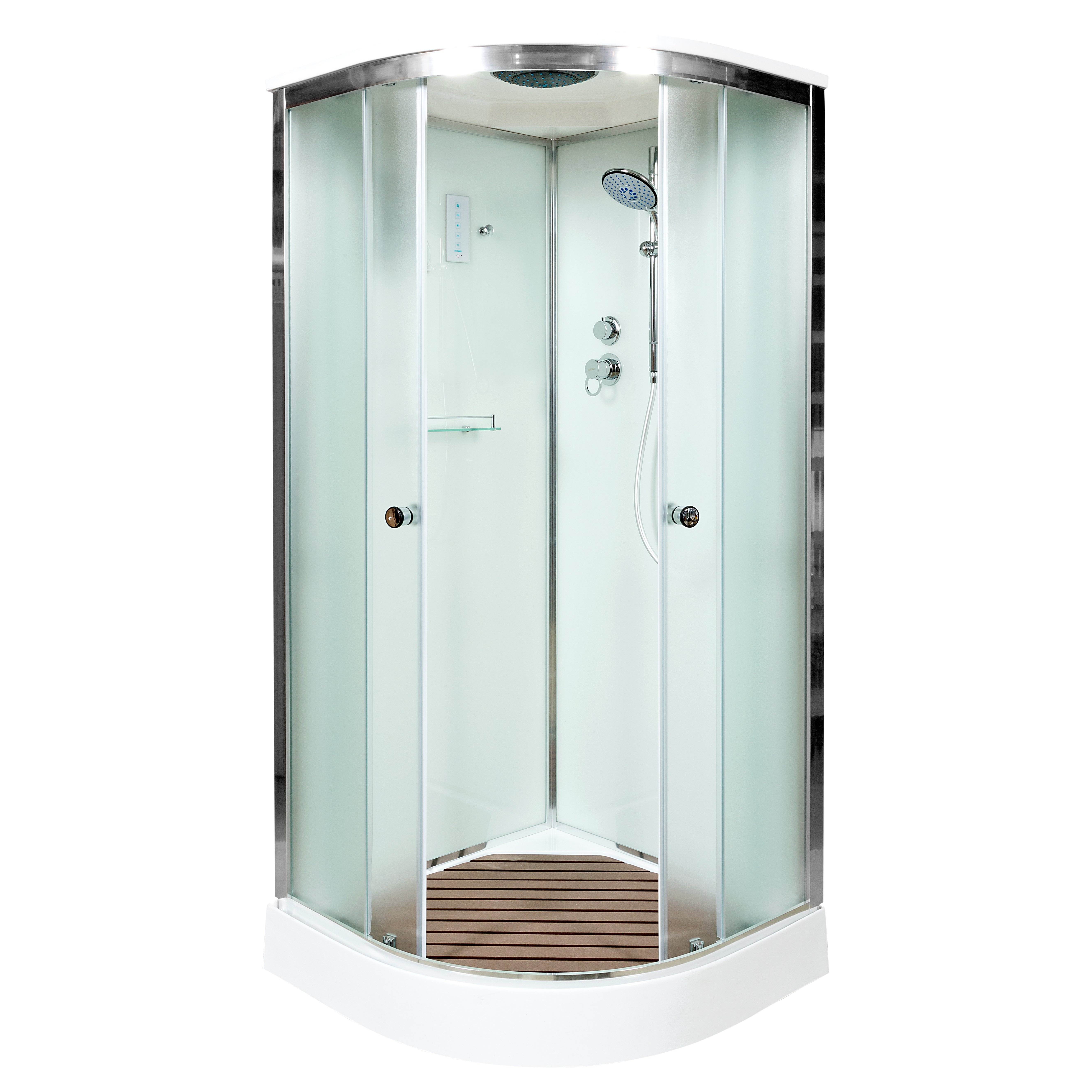 ЕМ1512 R N (без крыши) Душевая кабина DETO Серия EM D01S+ эл. - Вид №40