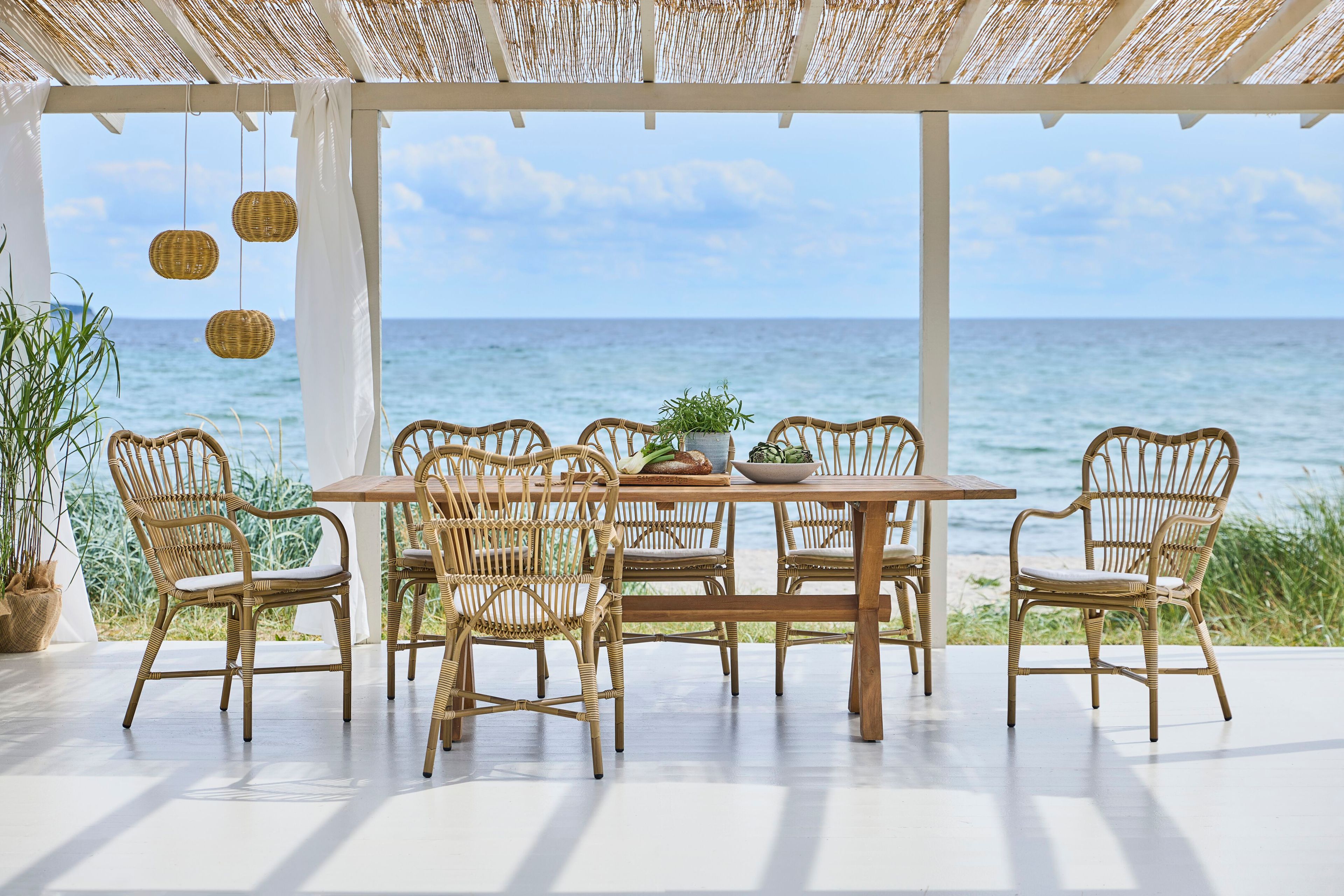 Садовый стул из Алу-ротанга и ArtFibre Sika Design Exterior ARCH-00135874 - Вид №1