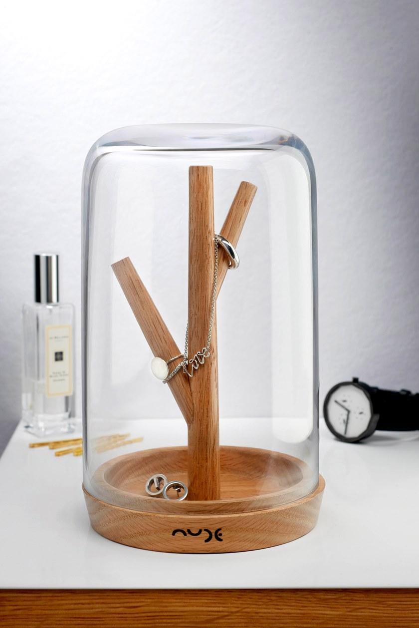 NUDE Шкатулка из хрусталя и дуба Blossom sun-id-1403290 - Вид №2