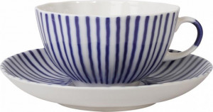 80251 Императорский фарфоровый завод Чашка чайная с блюдцем "Французик" "Тюльпан" Фарфор твердый