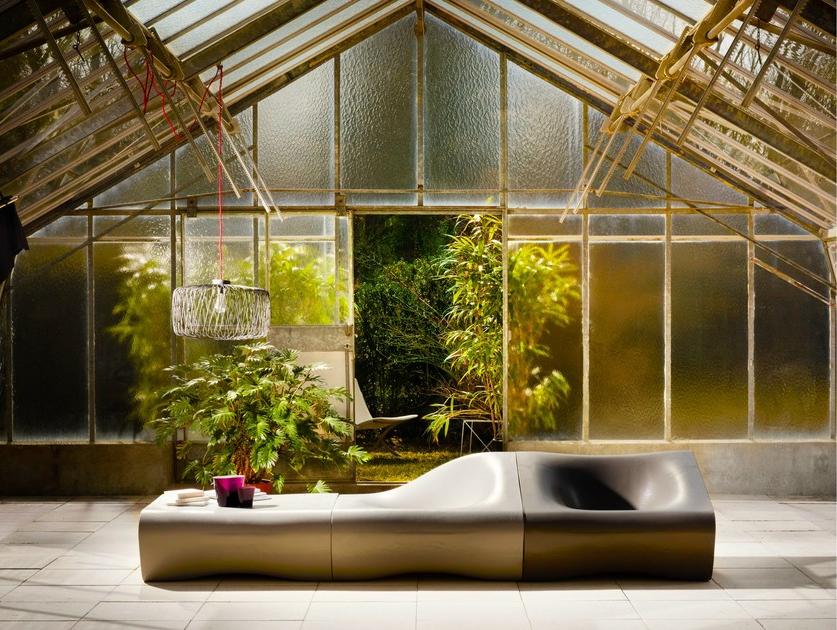 SWISSPEARL Italia Модульная скамейка из бетона со спинкой Design sun-id-1465693 - Вид №2