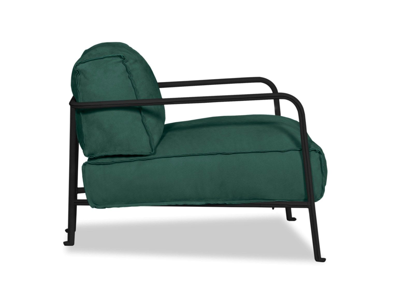 Кожаное кресло с подлокотниками Baxter Брюссель ARCH-00135046