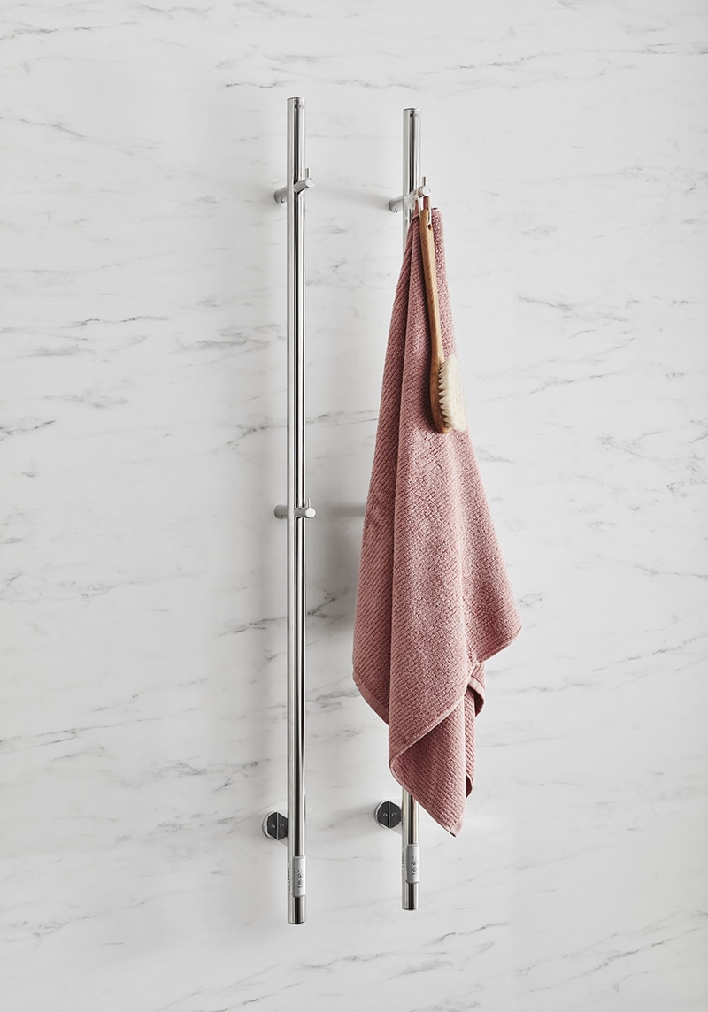 330155 Полотенцему Uno 75X1400 Нерж. Noro  Глянцевая нержавеющая сталь  - Вид №1