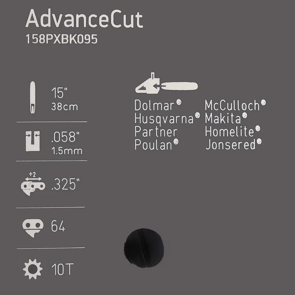 Шина для пилы Oregon 15", 64 звена, паз 1.5 мм, шаг 0.325" дюйма STLM-2041863 - Вид №4