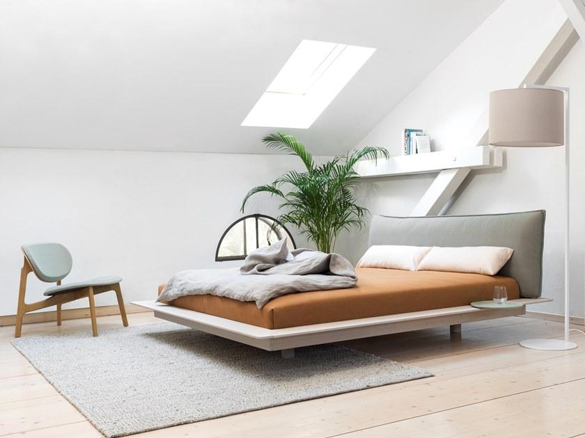 ZEITRAUM Кровать из ткани с мягким изголовьем sun-id-1495195 - Вид №3