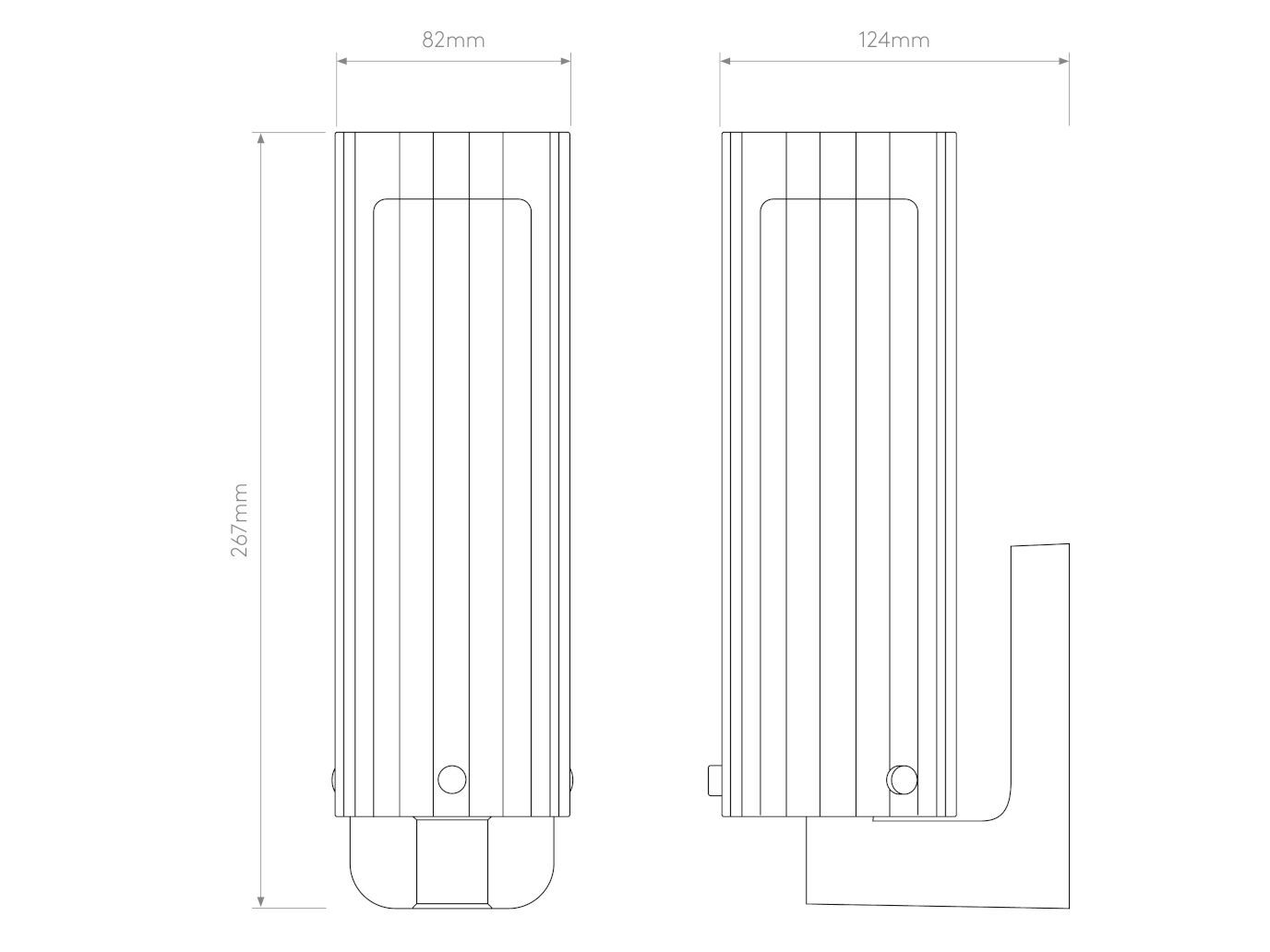 Стеклянный светодиодный настенный светильник с фиксированным кронштейном Astro Lighting Пикколо ARCH-00003588 - Вид №6