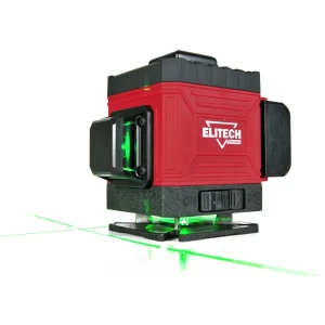 Уровень лазерный Elitech ЛН 3/360-ЗЕЛ зеленый луч, 25 м