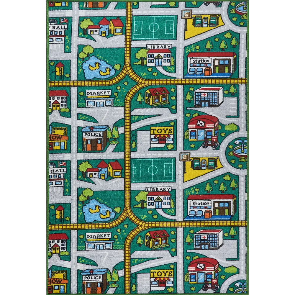 Ковер нейлон двусторонний 131925/143802 100x150 см CTIM STLM-2198149 - Вид №9