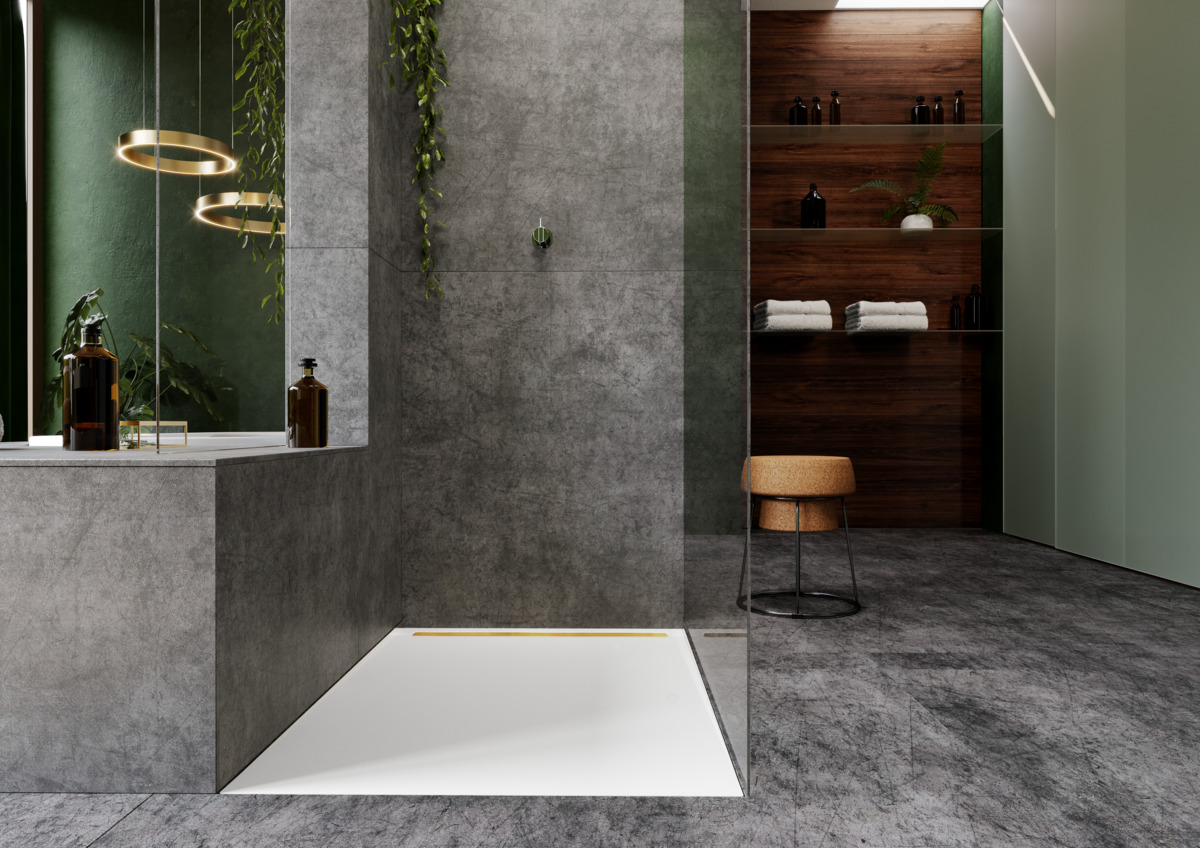 Душевой поддон KALDEWEI Сталь эмалированная 2612 462 теплый серый 50 2612462 - Вид №3