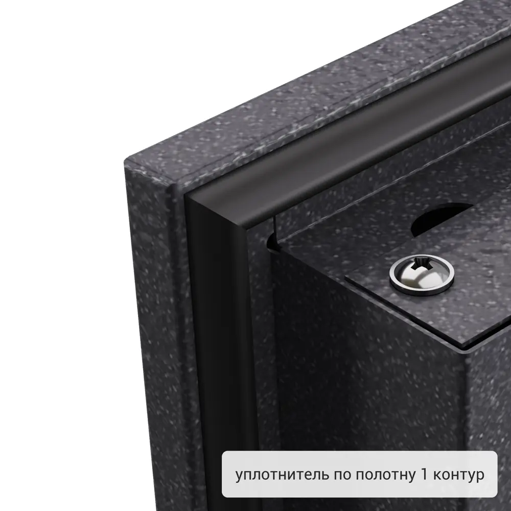 Дверь входная металлическая Альта Фина 95x205 см правая цвет дуб 84508151 STLM-2021249 TOREX  - Вид №6