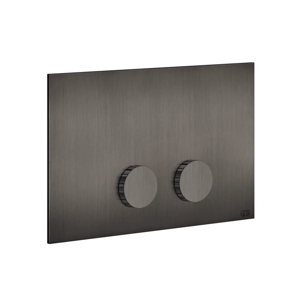 Запорная пластина 54635 707 Gessi Ingranaggio ЧЕРНЫЙ МЕТАЛЛ BR. PVD 54635707