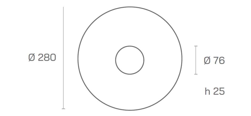 Алюминиевый потолочный светильник Amarcords Slim ARCH-00118386 - Вид №11