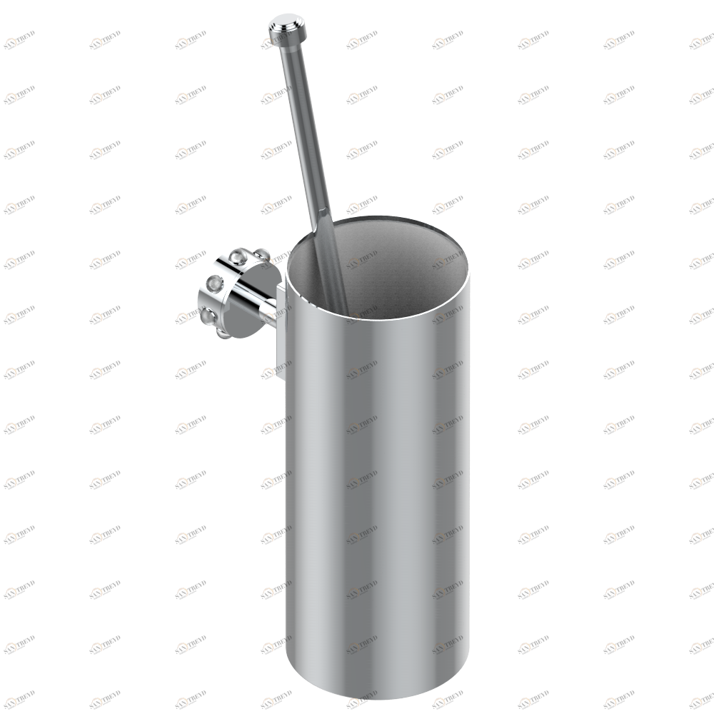 A2N-4720 Стакан настенный и щётка для унитаза Thg-paris Mossi со светлым хрусталём Хром A2N-4720 CAT.A