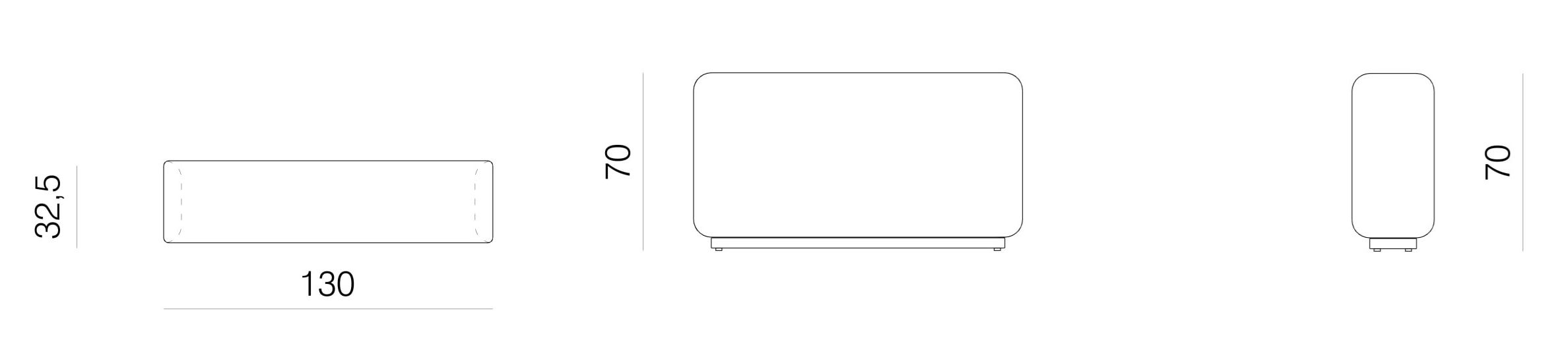 Угловой диван из ткани prostoria Klaster ARCH-00044043 - Вид №6