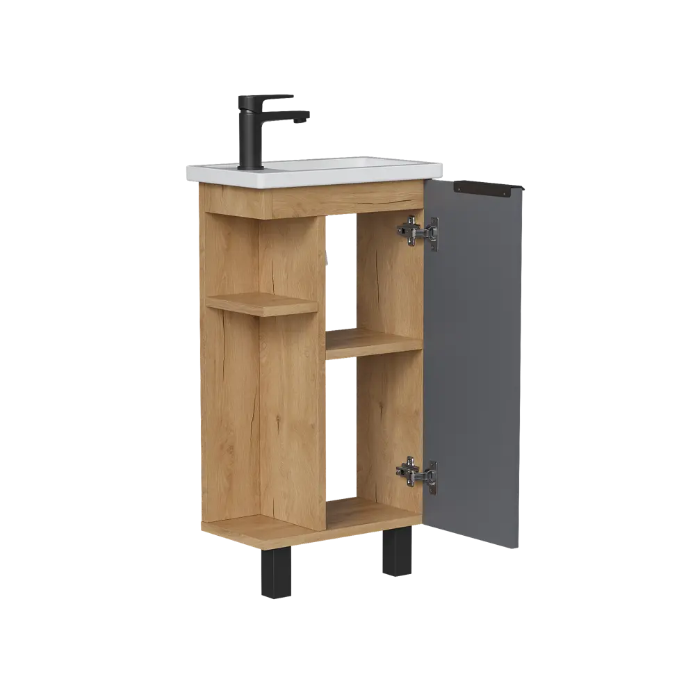 Тумба KONSENSA «СОХО» для раковины с интеллектуальной системой хранения 89381831 STLM-1538708 - Вид №2