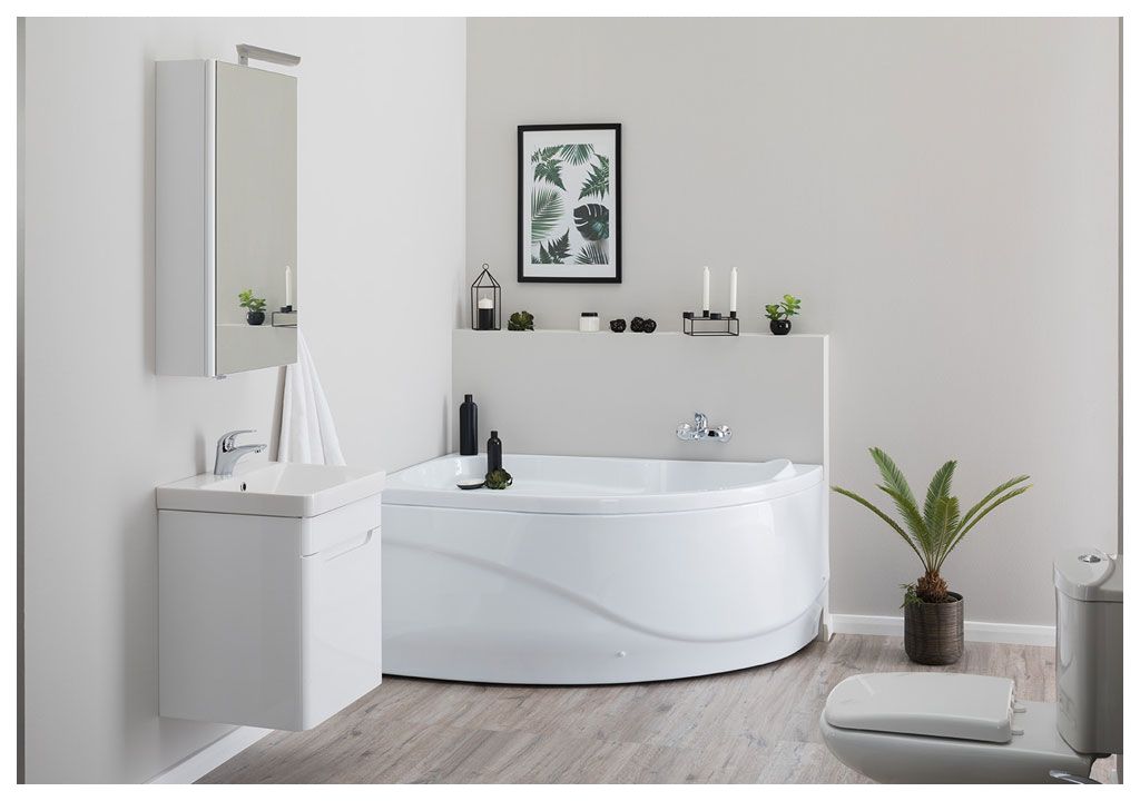 Тумба с раковиной Aquanet София 50 белый 0020174500182310 - Вид №4