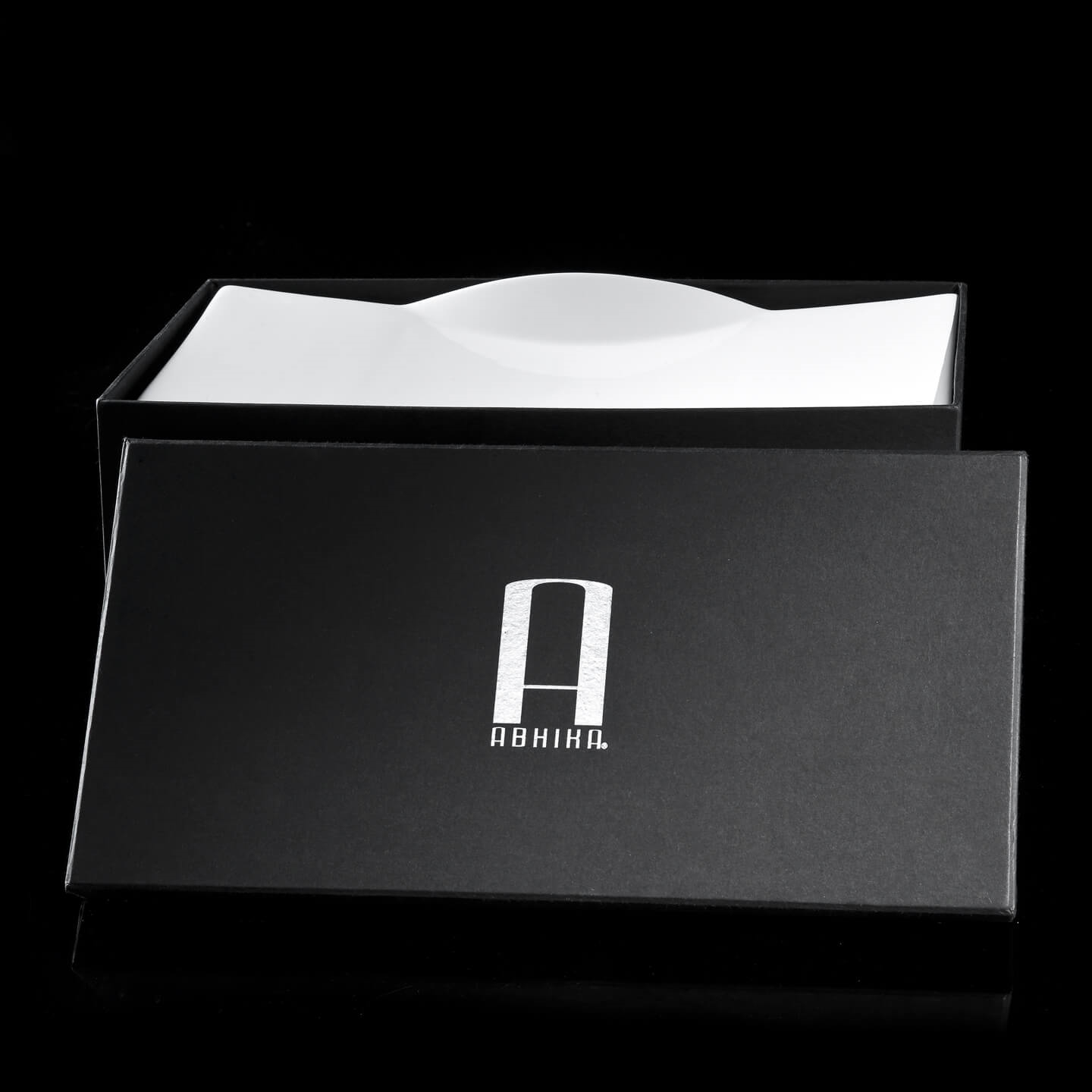 600089,1 ABHIKA ТАРЕЛКА WAVE OREGON BOX6PCS WHITE 600089.1 - Вид №1