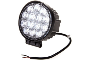 15969940 Светодиодная фара OFF ROAD круглая 12V/24V 42W 6000K, ближний свет S07201020 SKYWAY