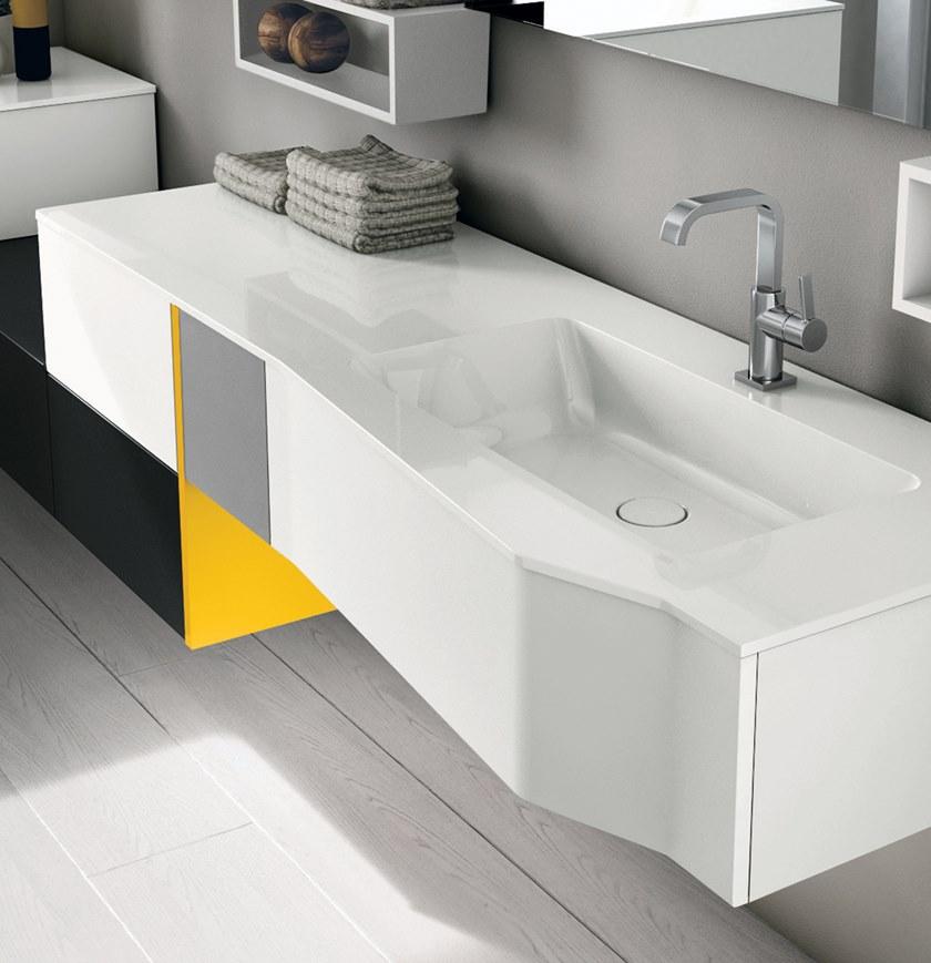 Gruppo Geromin Тумба под умывальник угловая двойная Str8 sun-id-1351484 - Вид №2