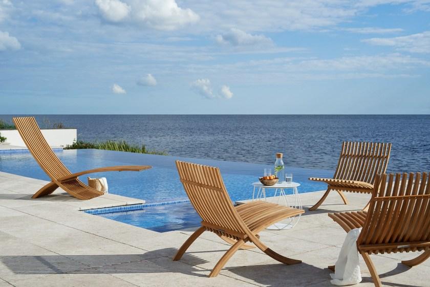 Skargaarden Шезлонг из тика Nozib sun-id-1484862 - Вид №4