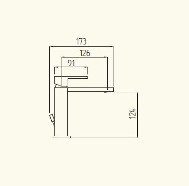 25395 Смеситель Migliore Kvant  - Вид №1