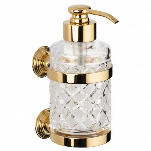C53-532 C53-532 Дозатор мыла настенный АЛМАЗНЫЙ КУПОЛ Cristal & Bronze DÔME LOSANGE