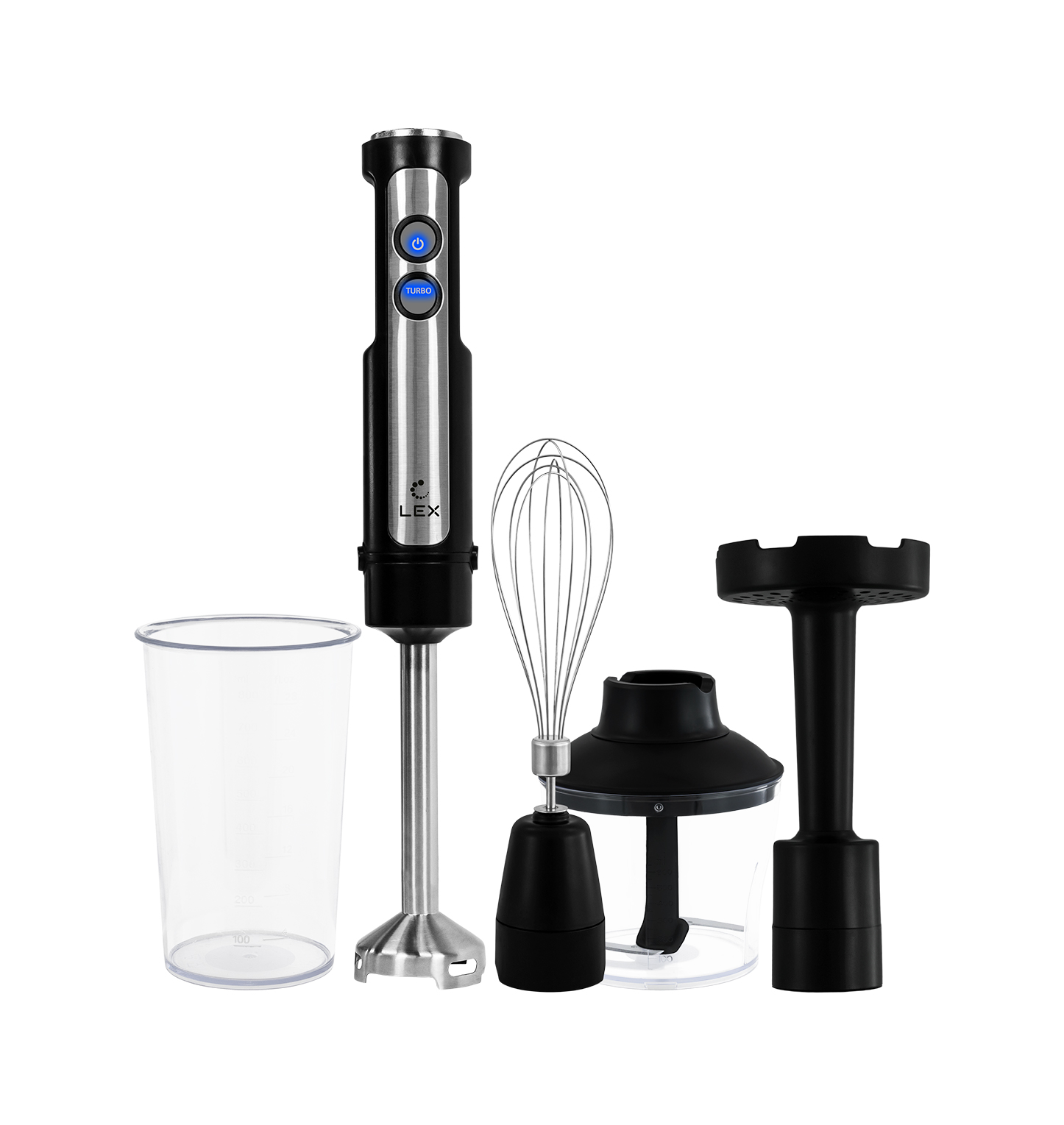 5360987 Блендер погружной LEX LX-10011-2 черный STDN-0062127