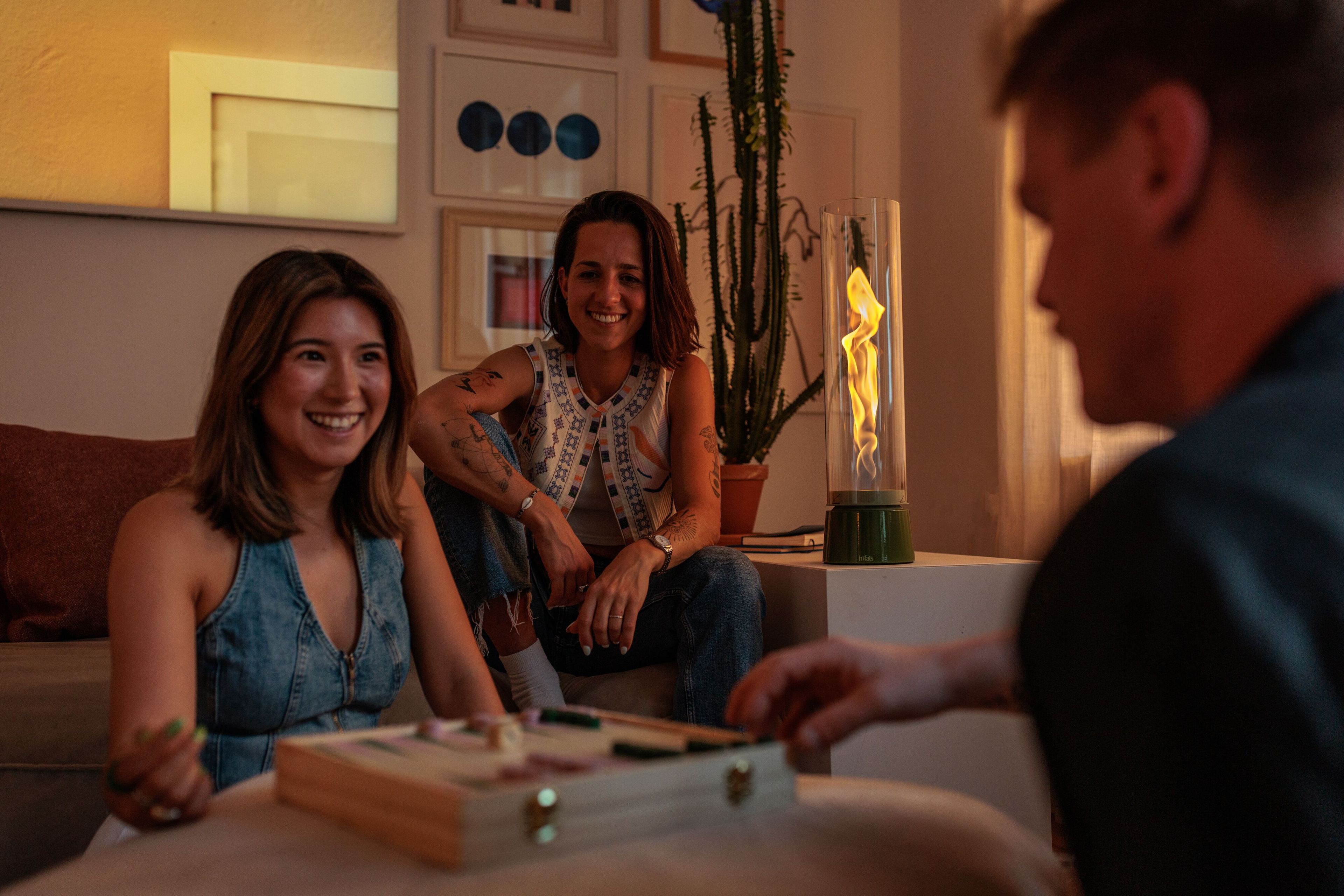 Отдельно стоящий камин из боросиликатного стекла на биоэтаноле höfats Spin ARCH-00112269 - Вид №4