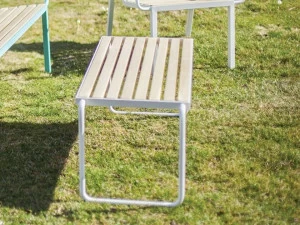 mmcité1 Прямоугольный журнальный столик из стали и дерева Stack Stc110