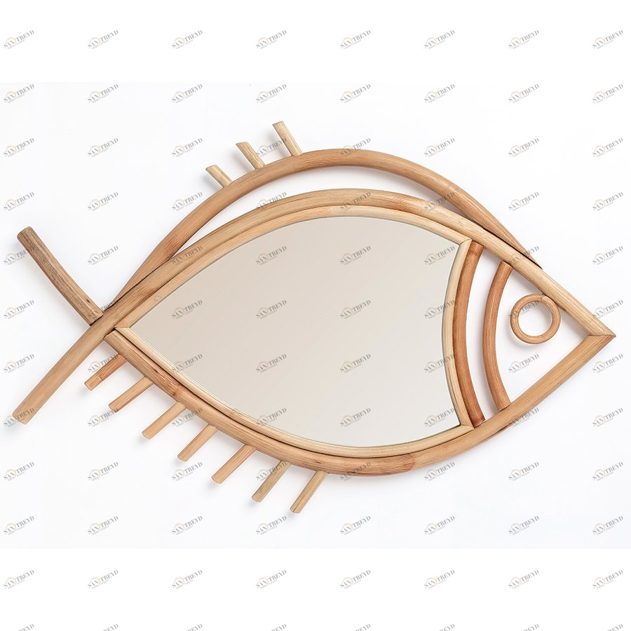 Зеркало настенное коричневое Tan-Tan XL DOIY ДИЗАЙНЕРСКИЕ 00-3880893 Коричневый 