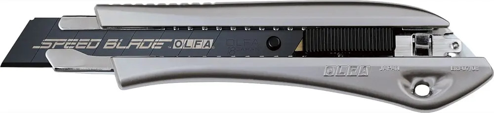 91342850 Нож строительный Olfa OL-LTD-AL-LFB металлический корпус сегментированное лезвие 220 мм STLM-0842923