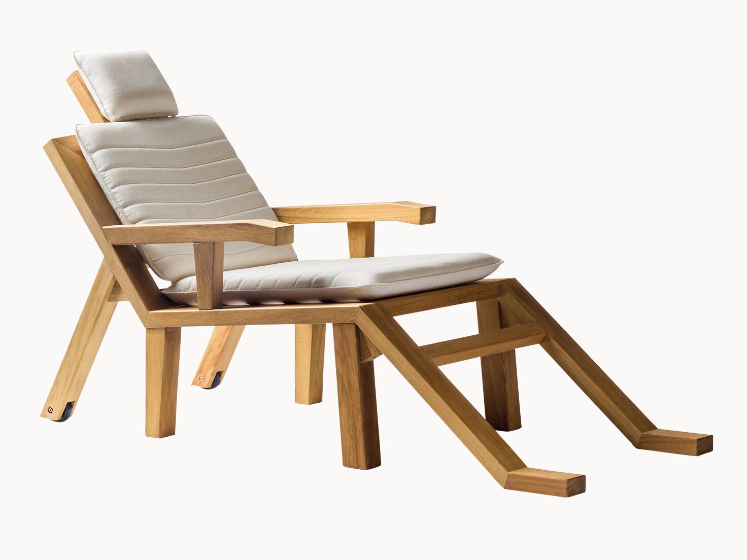 Ироко шезлонг с подлокотниками BD Barcelona дали ARCH-00103746 - Вид №4