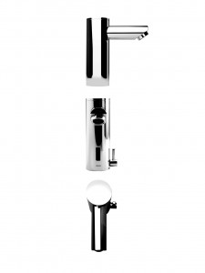 718855 MEPA  ИК-смесители для умывальников Санилиновый стиль для холодной / теплой воды, с питанием от сети