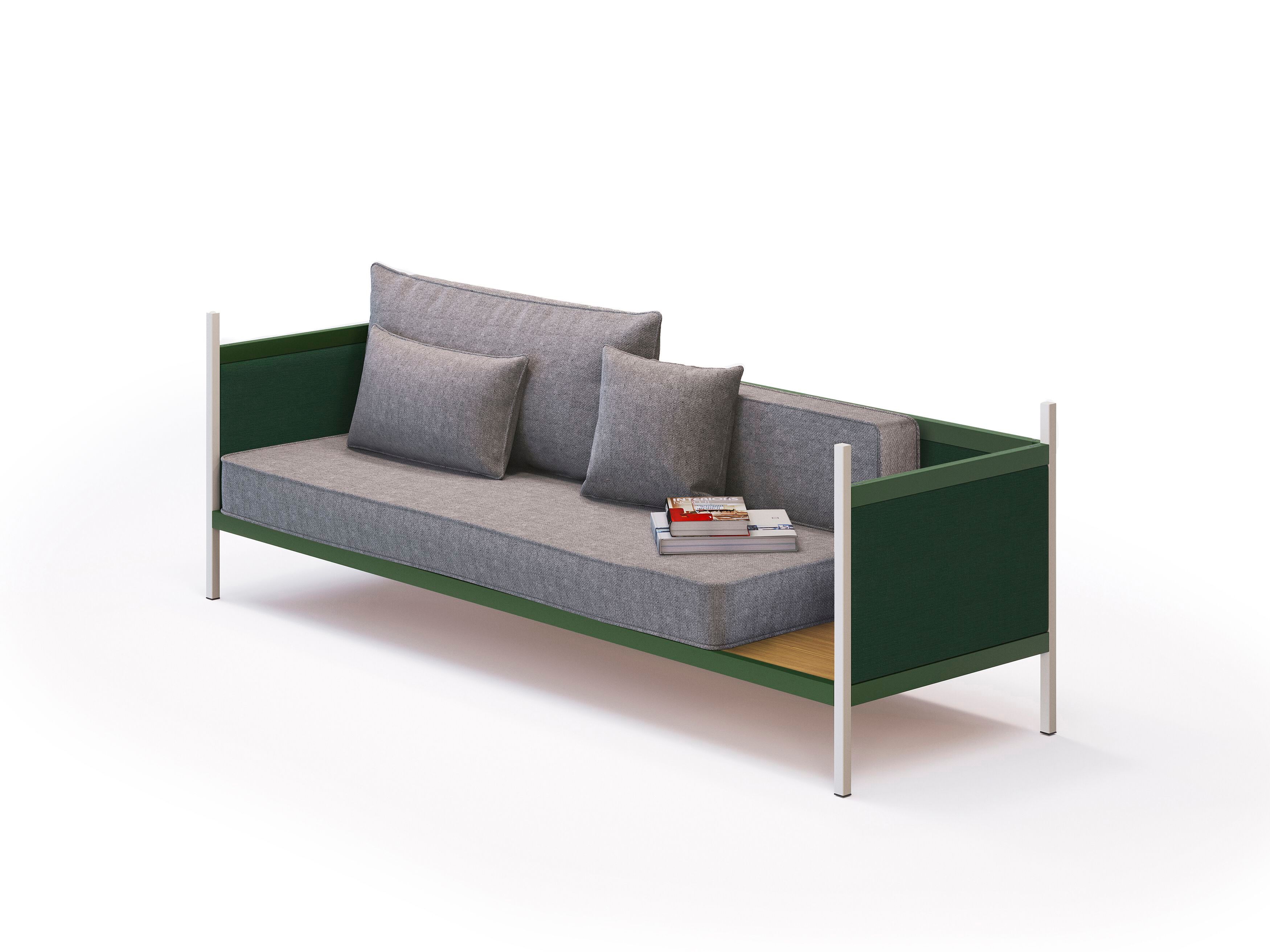 Двусторонний линейный диван с высокой спинкой Established&Sons сетка ARCH-00031066 - Вид №2